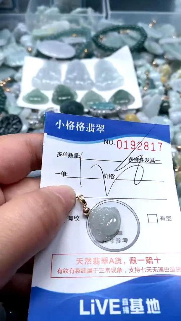 【闪购商品】翡翠颈饰未镶嵌闪购商品0192817