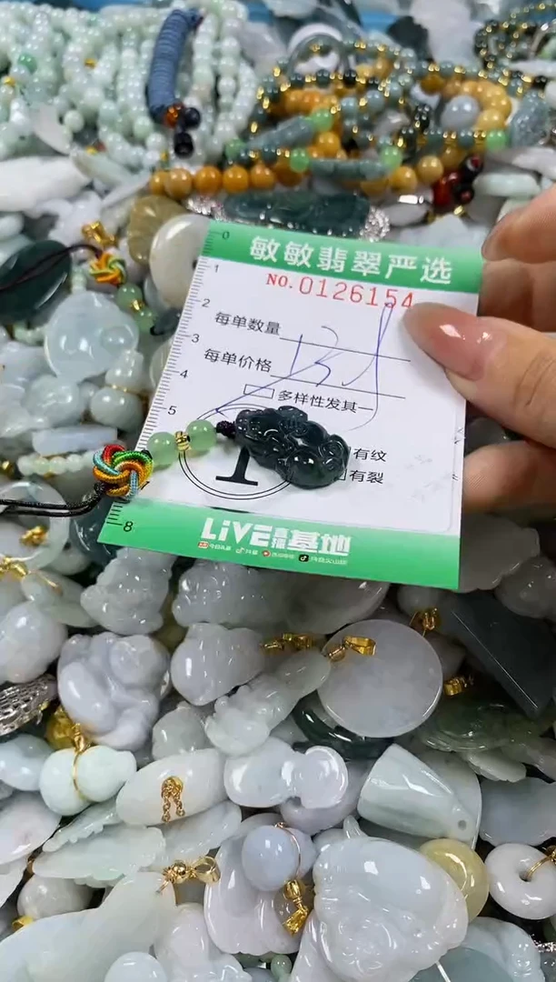 【闪购商品】翡翠颈饰未镶嵌闪购0126154多样性发其一