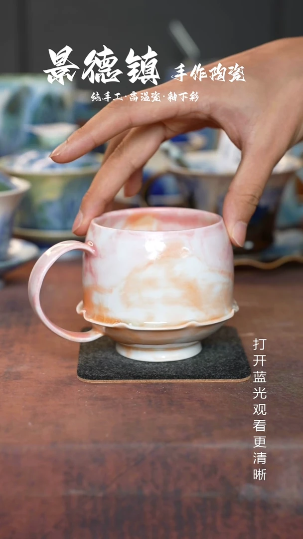 原创景德镇手工高温陶瓷745