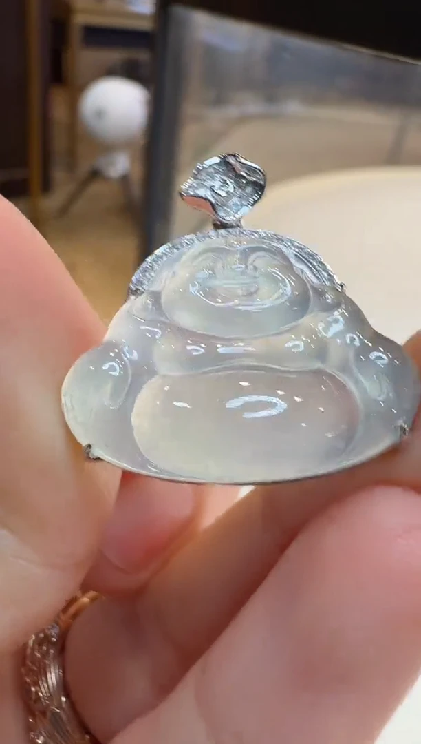 吊坠(不含链)18K金镶嵌翡翠多样性团购发一件