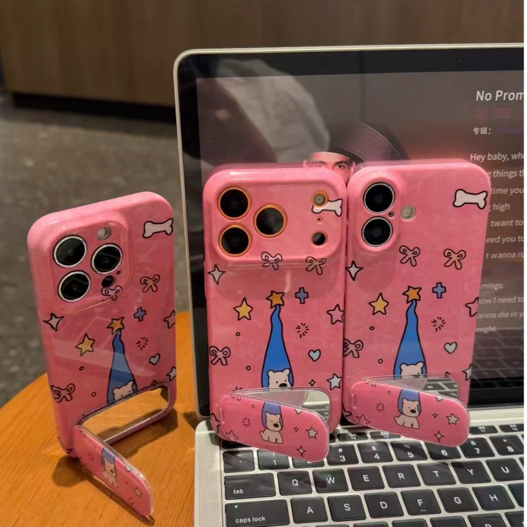 西高地支架适用iPhone17promax手机壳华为opp荣耀vivo小米菲林硬