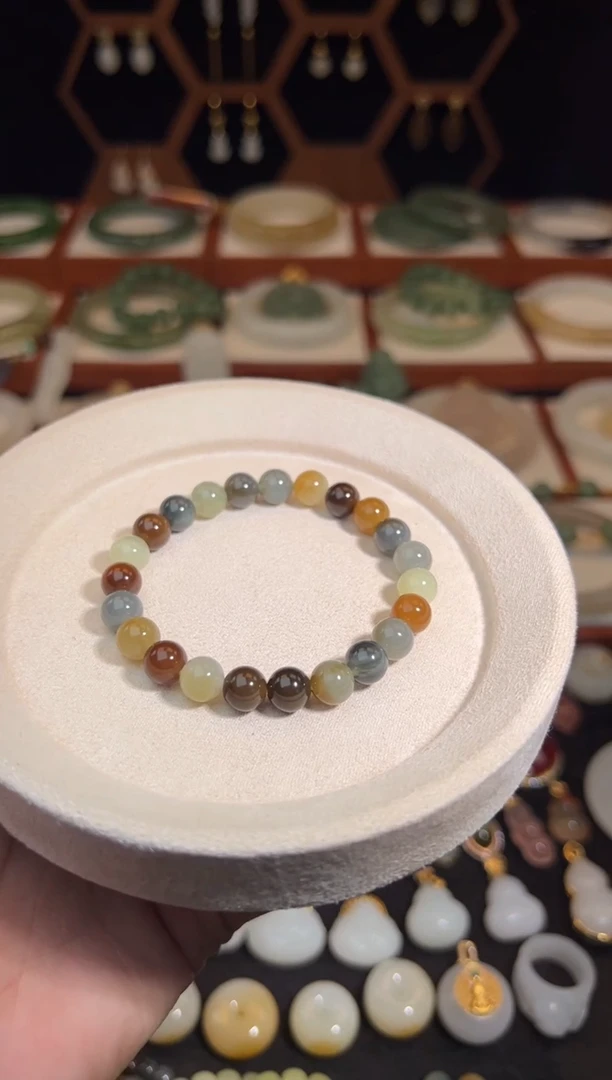 未镶嵌手链和田玉楼兰