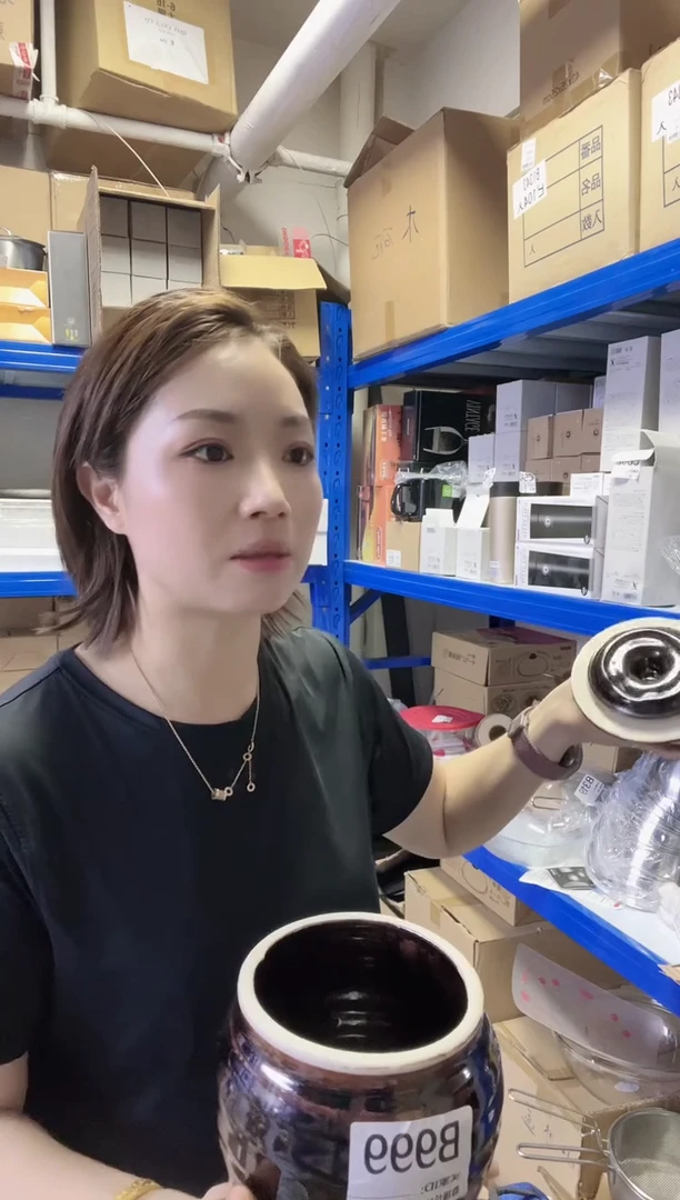 瓷片全新高端瓷器有田烧猪油罐 1L B999