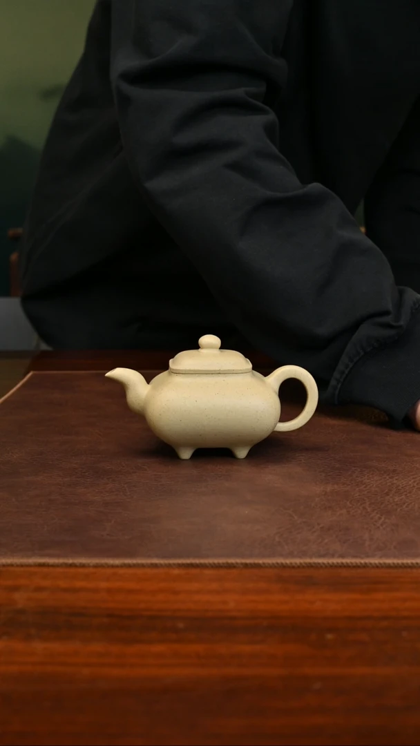 【闪购商品】紫砂茶壶马建庚传炉本绿140cc