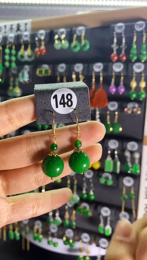 翡翠银S925镶嵌颈饰148....