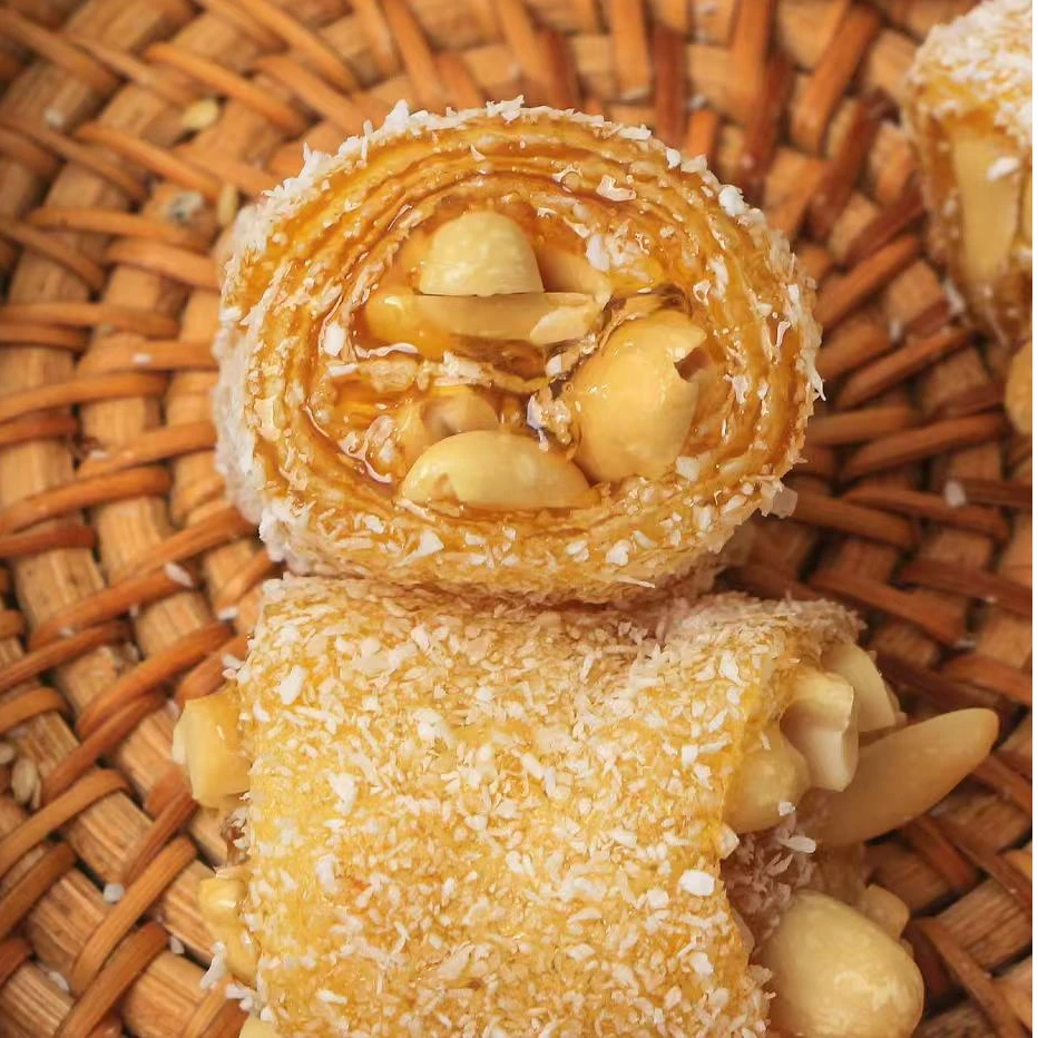 传承百年【茂名非遗特产】猫屎糖特产零食糖果手工制作花生软糖