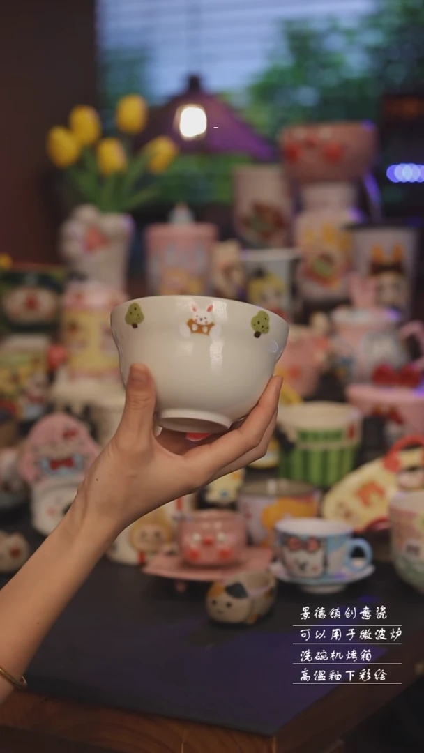 景德镇可爱设计师款陶瓷