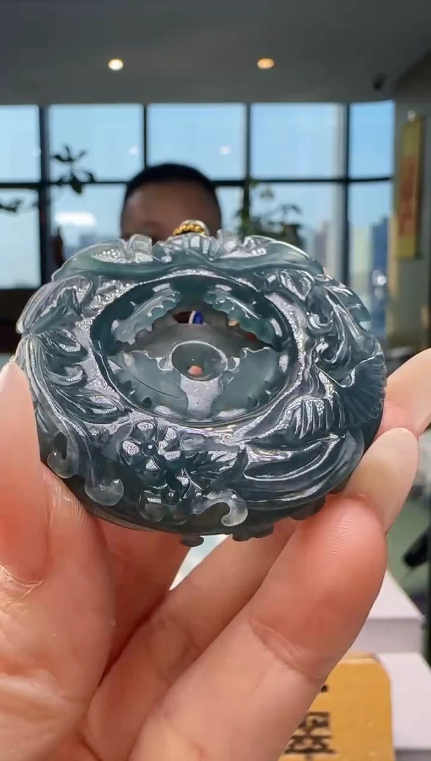 颈饰未镶嵌翡翠多样性发其一YJ@@60B7J06117