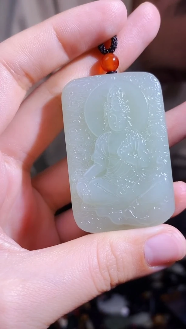 颈饰未镶嵌和田玉保真和田玉材质多样性发货拍一发一