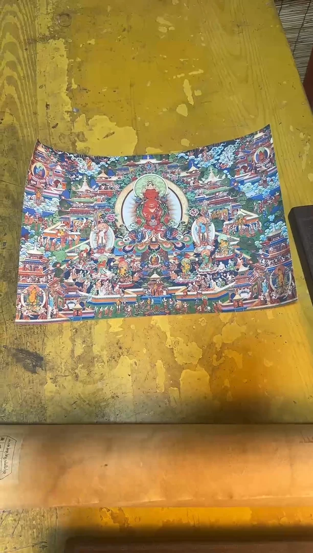 卷轴画精品唐卡===藏藏-旧