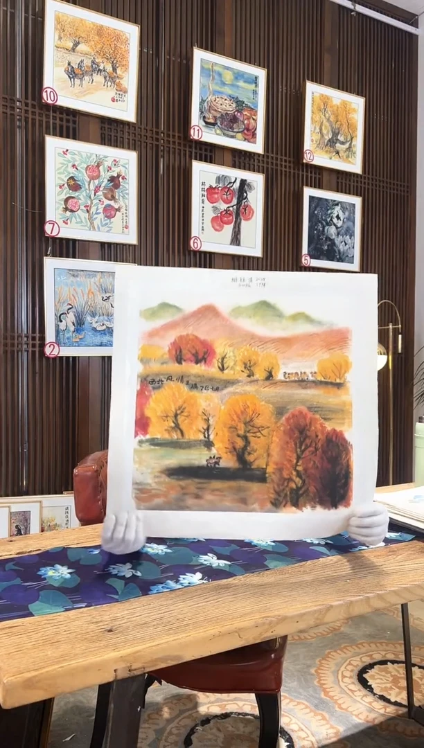 版画耿玉琨名章限量版画S