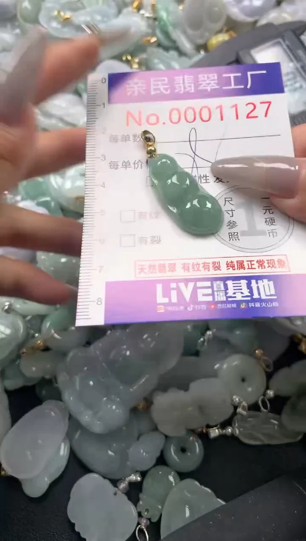 颈饰未镶嵌翡翠1127