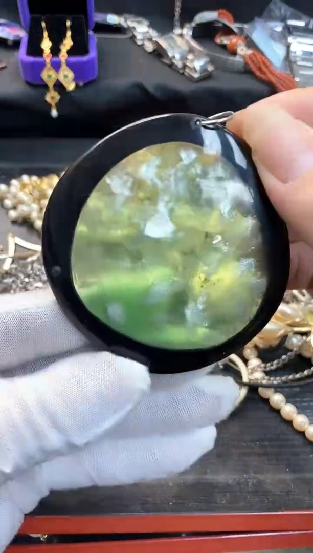 珐琅铁合金锐锐中古首饰默认微瑕编号1