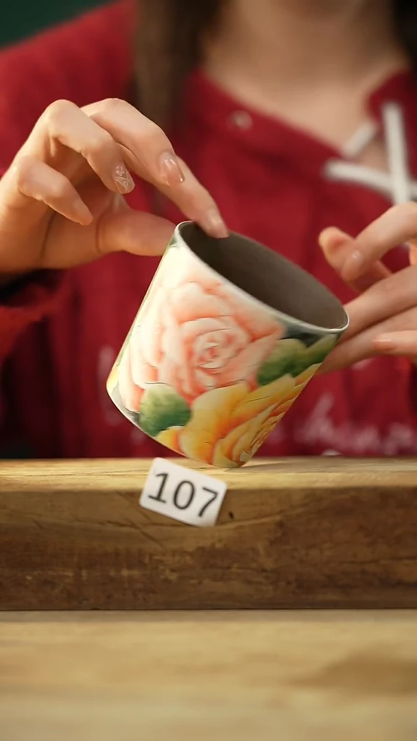 【闪购商品】瓷片新品！设计师款手绘/咖啡杯 羽川