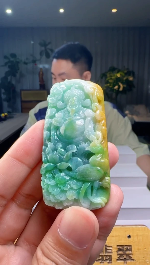 吊坠(不含链)未镶嵌翡翠XM@@960Q3J21791