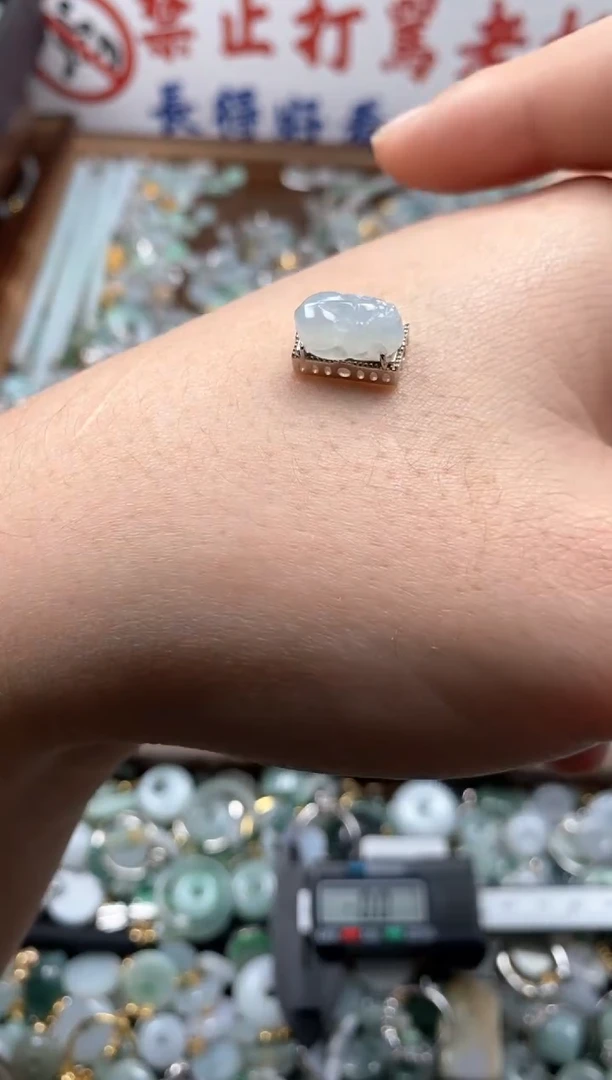 【闪购商品】翡翠颈饰未镶嵌哥哥