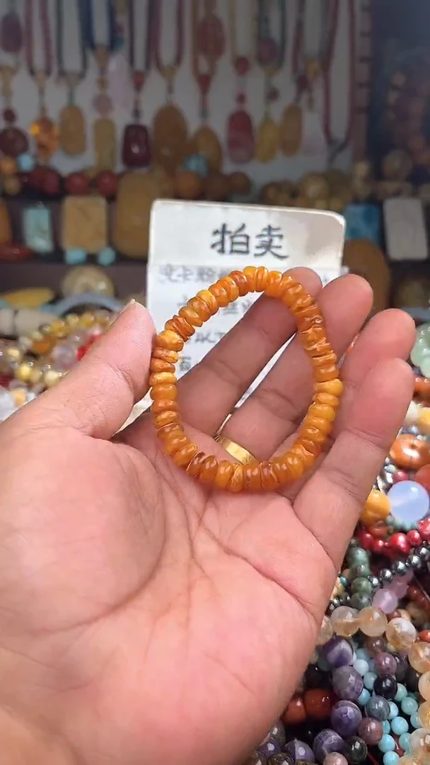 裸石琥珀未镶嵌小*一物一拍 004450