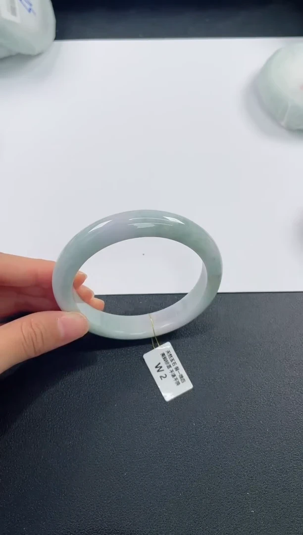 未镶嵌手镯翡翠8484 61+