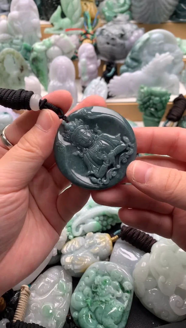 吊坠(不含链)未镶嵌翡翠1