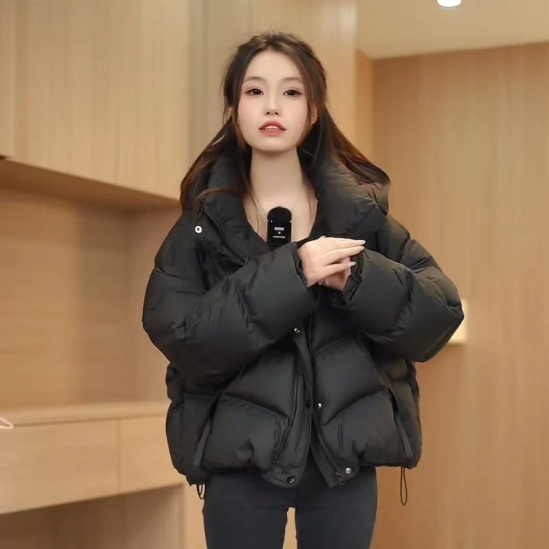 【云Yun裳 现货】高端羽绒服女2025年新短款加厚时尚宽松外套冬