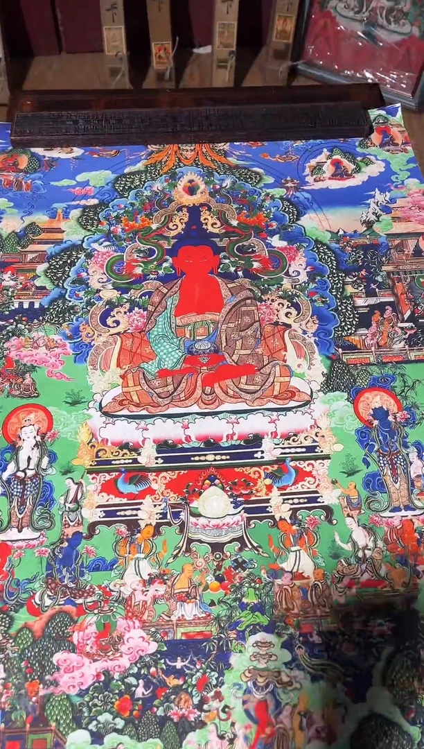 卷轴画东东唐卡tk16