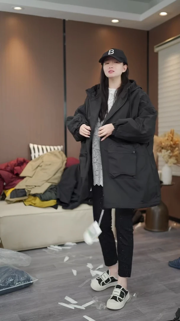 三醋酯纤维宽松显瘦休闲穿搭