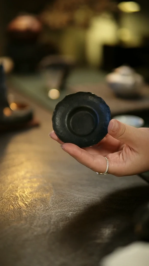 阿眠     良药局手作锡杯托