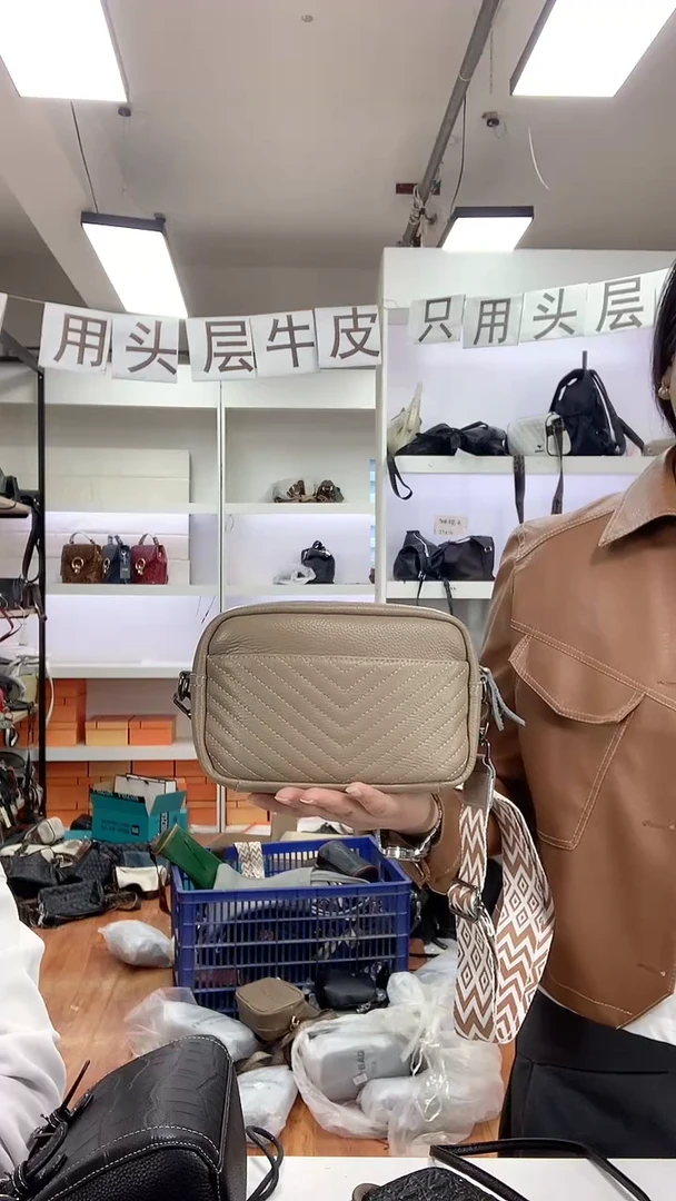头层牛皮清货真皮 3001卡其