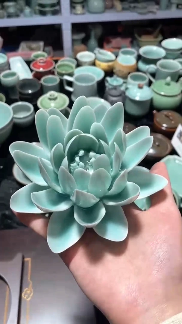 【闪购商品】纯手工 特价福利  微瑕 慧仙青瓷
