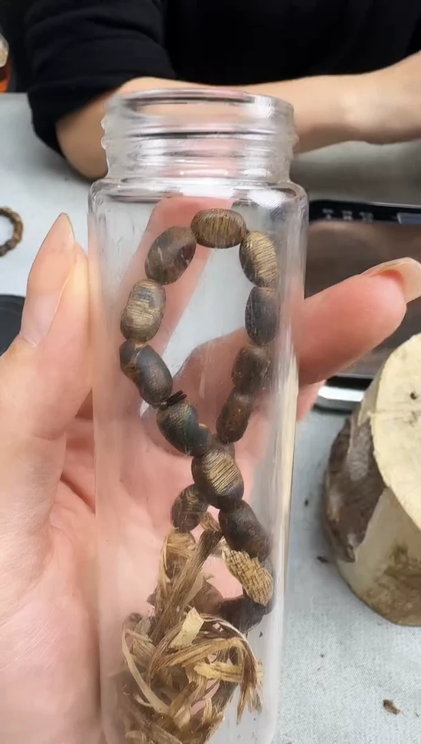 沉香沉香碎屑L0604陆河留静静沉香甄选多样性发一