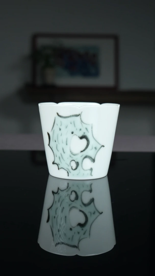 【闪购商品】瓷片《高官厚禄》主人杯