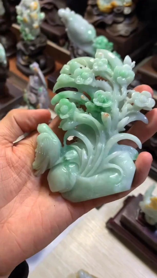 未镶嵌摆件翡翠用****3翡翠摆件