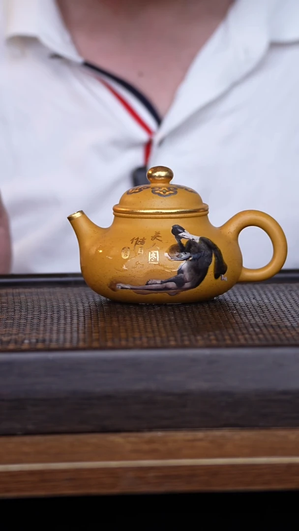 茶壶紫砂宜兴手工原矿紫砂壶001