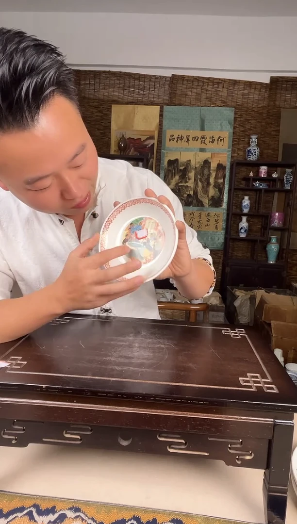 摆件瓷景德镇陶瓷摆件B291