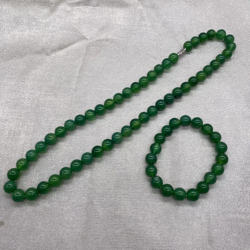 【绿意盎然 永恒暖阳】绿项链JS20259