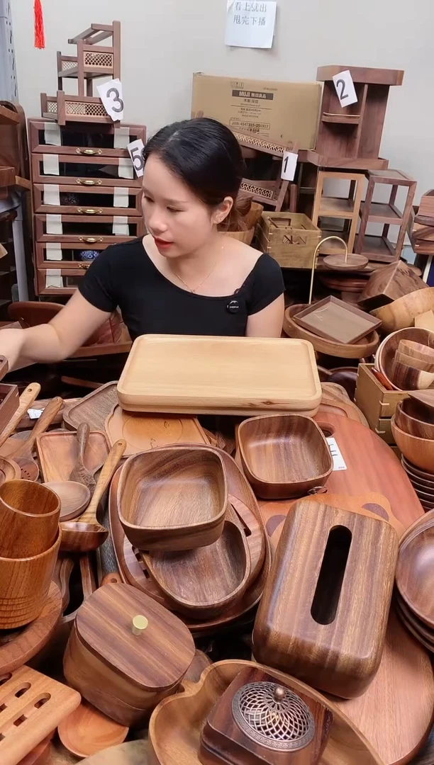 木 德国榉木长方盘34*23*2cm