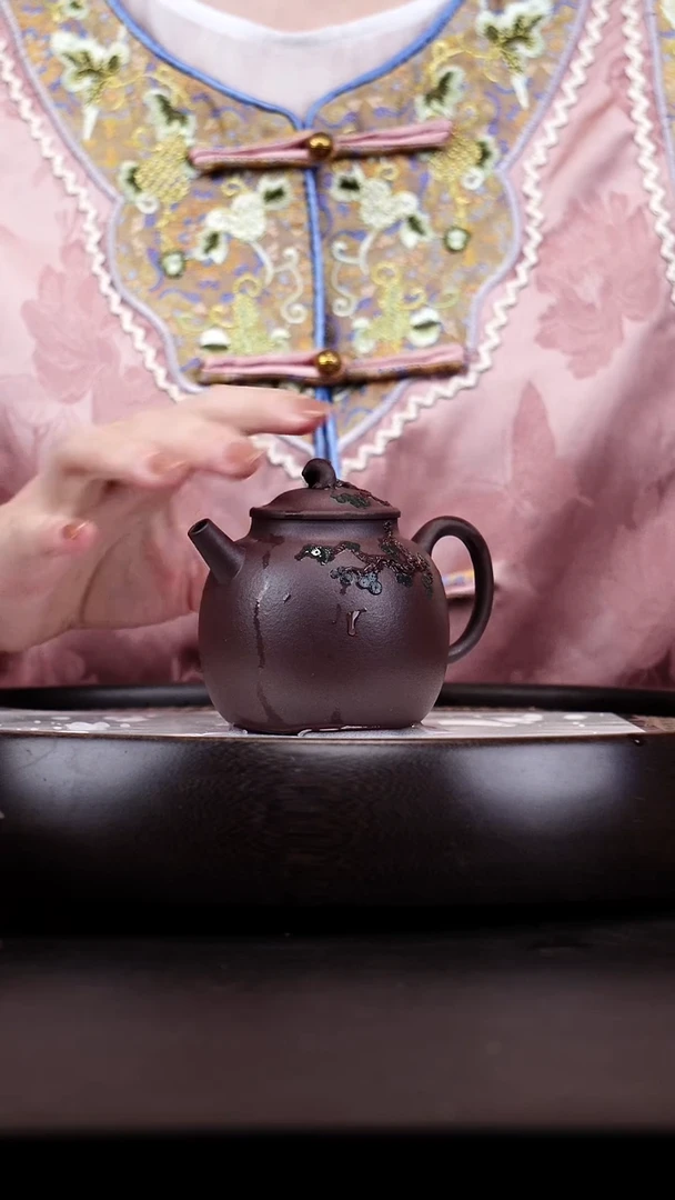 茶壶紫砂悦茗壶紫砂壶                 44（石红）