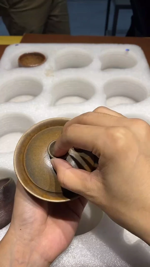 奢瓷/瑞寅柴烧茶器（盖碗）603