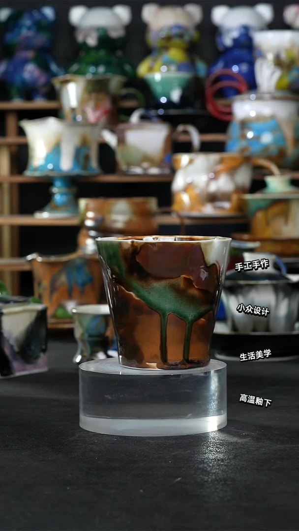 设计师款景德镇森涩手创陶瓷（食品级）213