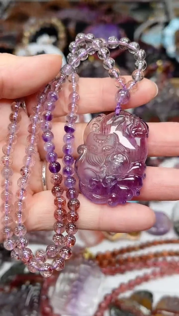 颈饰未镶嵌水晶【百晶灵儿】定制款