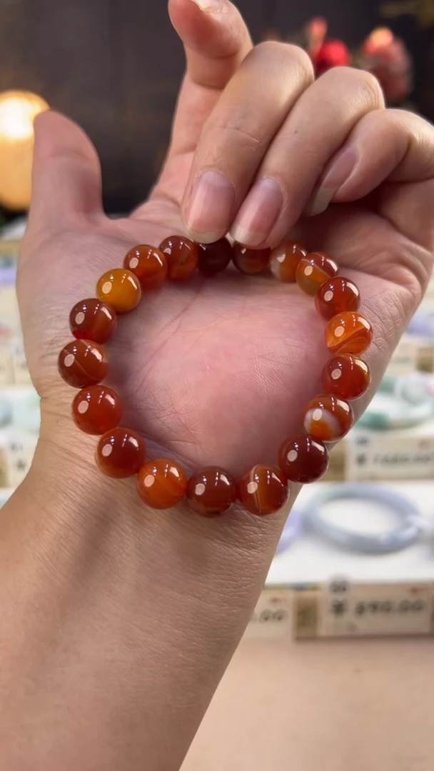 【闪购商品】玛瑙/玉髓手链未镶嵌多样性发货发一件