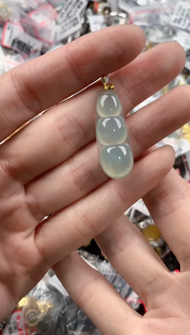 18K金镶嵌戒指翡翠222----7