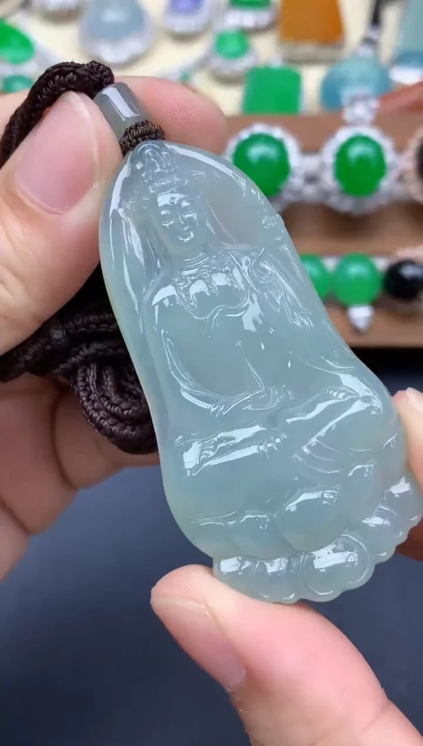 颈饰未镶嵌翡翠194-中国好珍宝