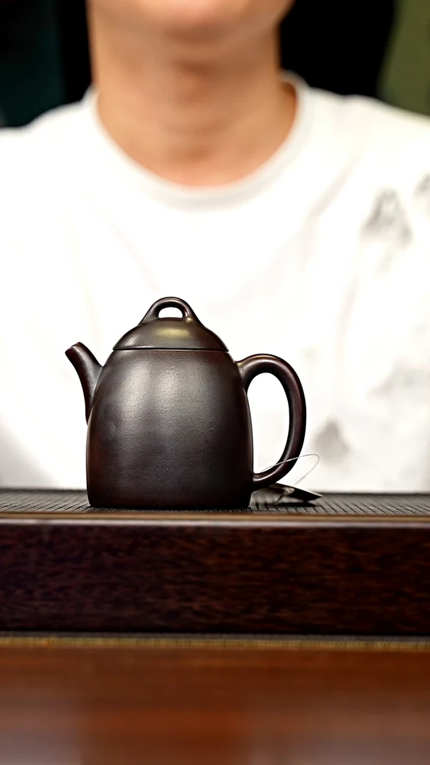 茶壶紫砂宜兴原矿 半手工 紫砂壶容量220CC