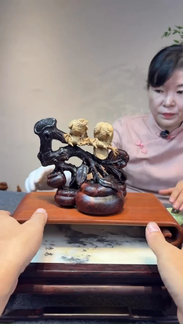 檀香紫檀（小叶紫檀）小叶紫檀
