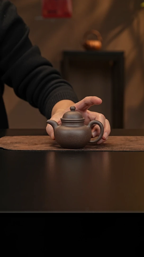 【闪购商品】紫砂茶壶允禾斋zll 紫泥 掇球