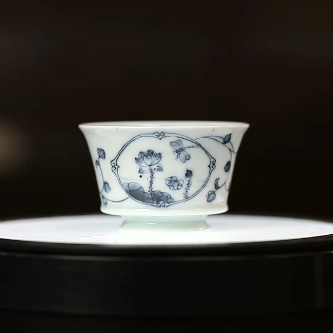 12.20/M42C1/初元/陶瓷开窗莲花主人杯