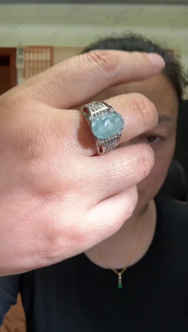 颈饰银S925镶嵌翡翠00006091