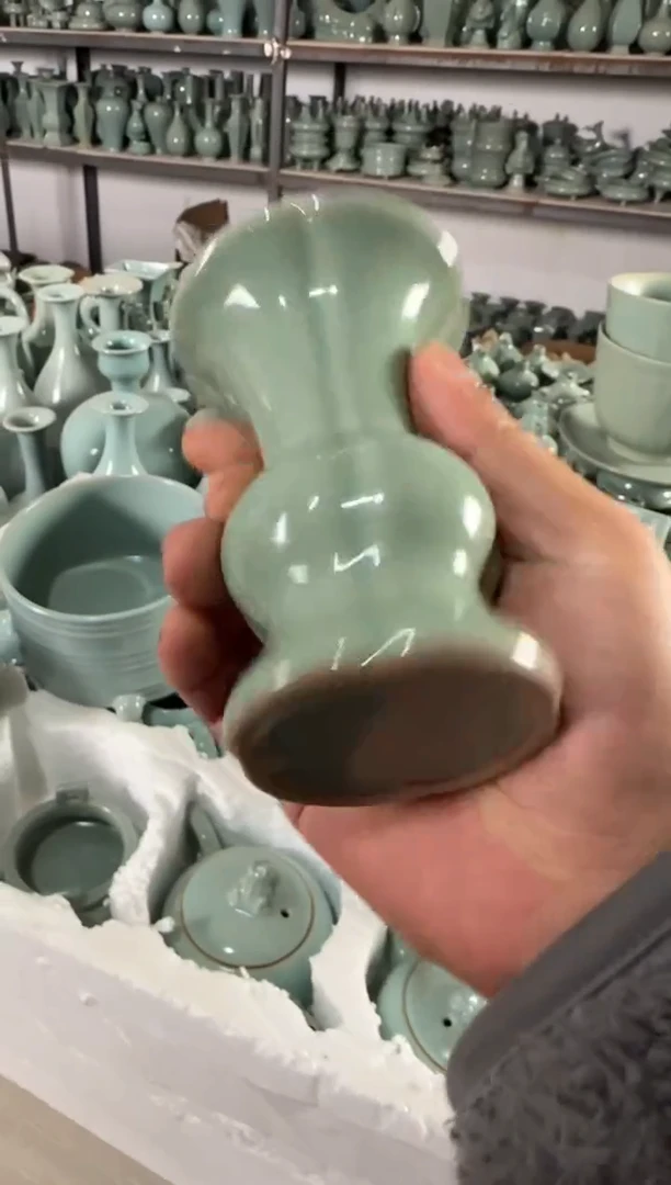 汝瓷平顶山汝瓷产品  花鼓