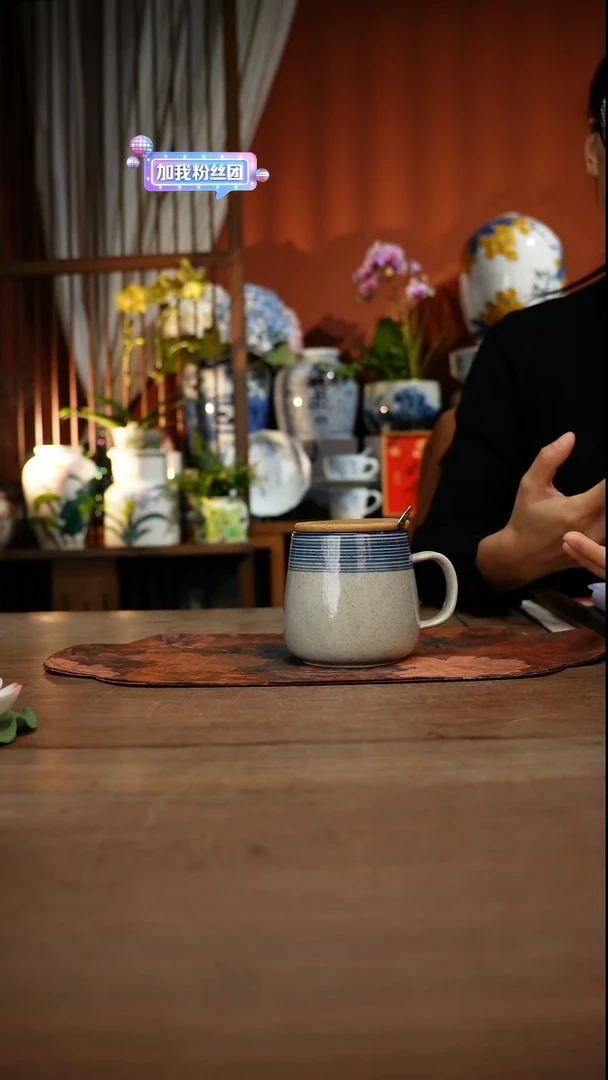 当代高温釉下彩手绘陶瓷餐具